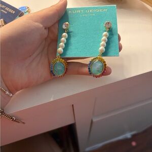 kurt geiger earrings nwt